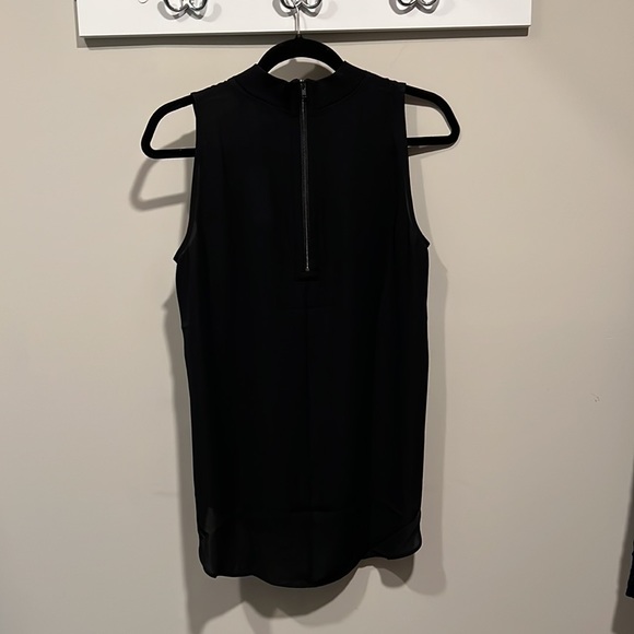 COPY - NWT MP black Loft sleeveless blouse - Picture 2 of 3
